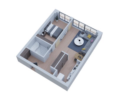 Apartament Nou Constanta Zamfirescu 34 2 camere C