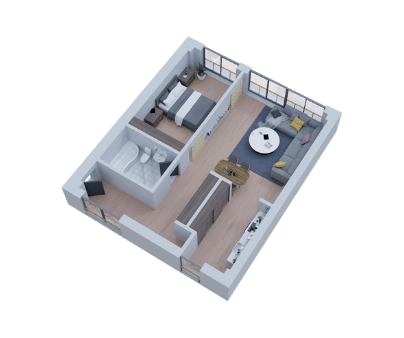 Apartament Nou Constanta Zamfirescu 34 2 camere E