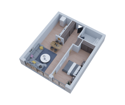 Apartament Nou Constanta Zamfirescu 34 - 2 camere E