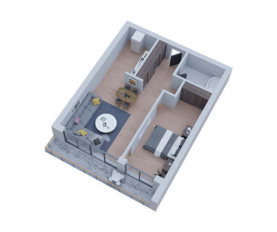 Apartament Nou Constanta Zamfirescu 34 - 2 camere K