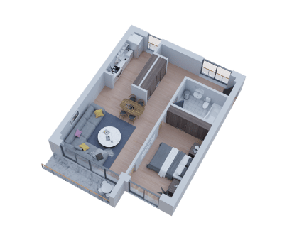 Apartament Nou Constanta Zamfirescu 34 - 2 camere L