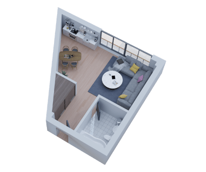 Apartament Nou Constanta Zamfirescu 34 - Studio A